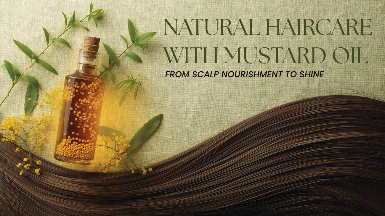 Natural Haircare with Mustard Oil: From Scalp Nourishment to Shine